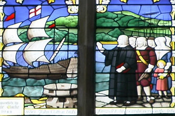 Boston church is now proud to celebrate the Pilgrim Fathers they once persecuted.*