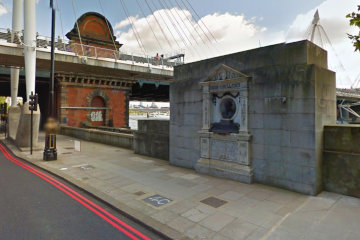 London's Embankment is lined with monuments and memorials*