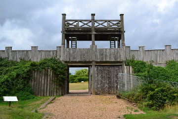 Lunt's reconstructed Roman fort is most impressive*