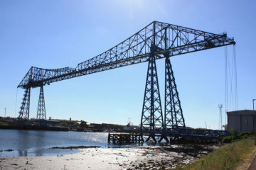 Middlesbrough's amazing transporter bridge*