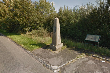 An unassuming monument to a momentous battle*