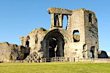 The gatehouse of Denbigh castle.*