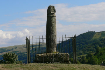 Eliseg's pillar in the Valley of the Cross - <i>Val Crucis</i>*