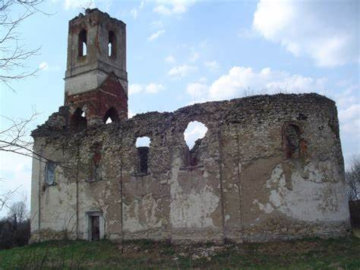 Svinica's ruined church, a monument to the ruin wrought by racism*